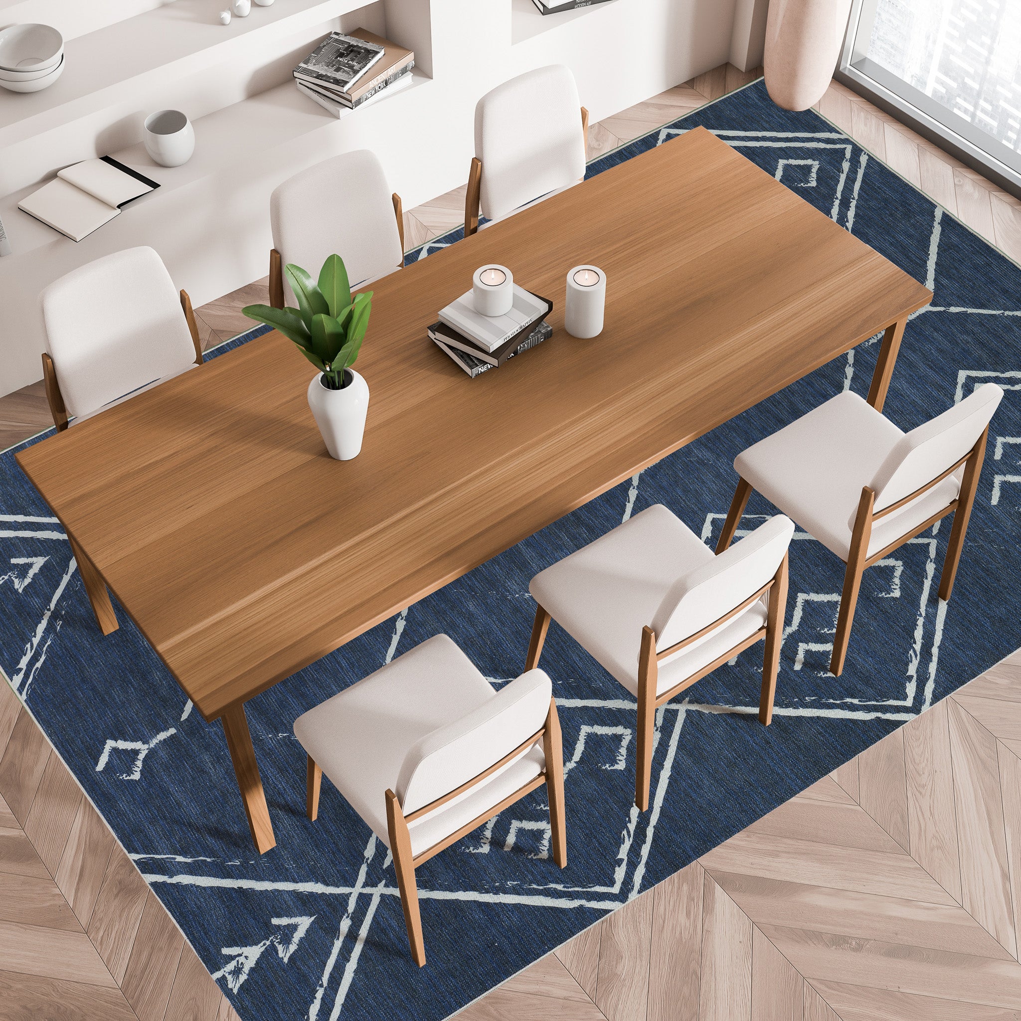 Aspen Navy Creme