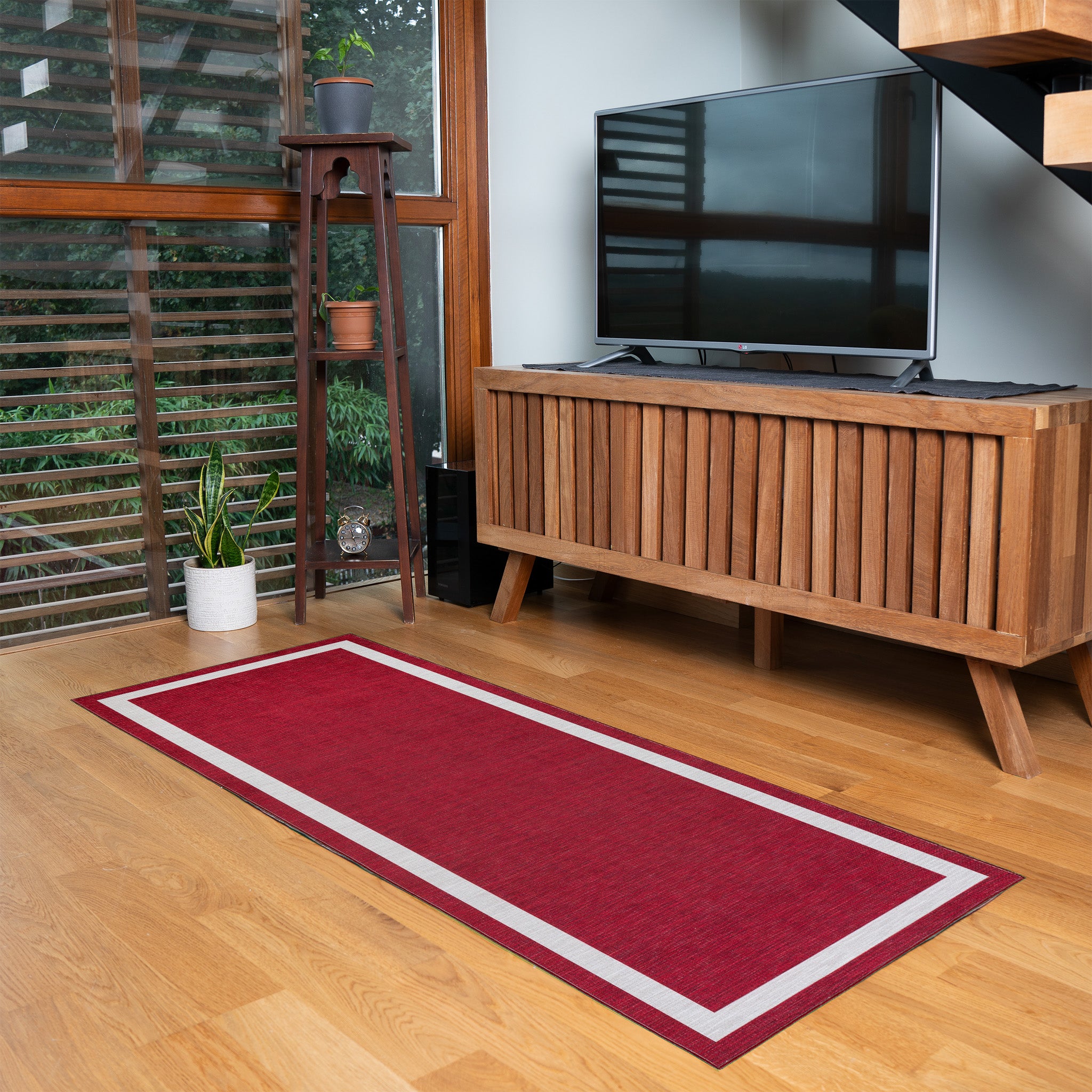 Everest Rugs Everest Burgundy Creme – Playarug