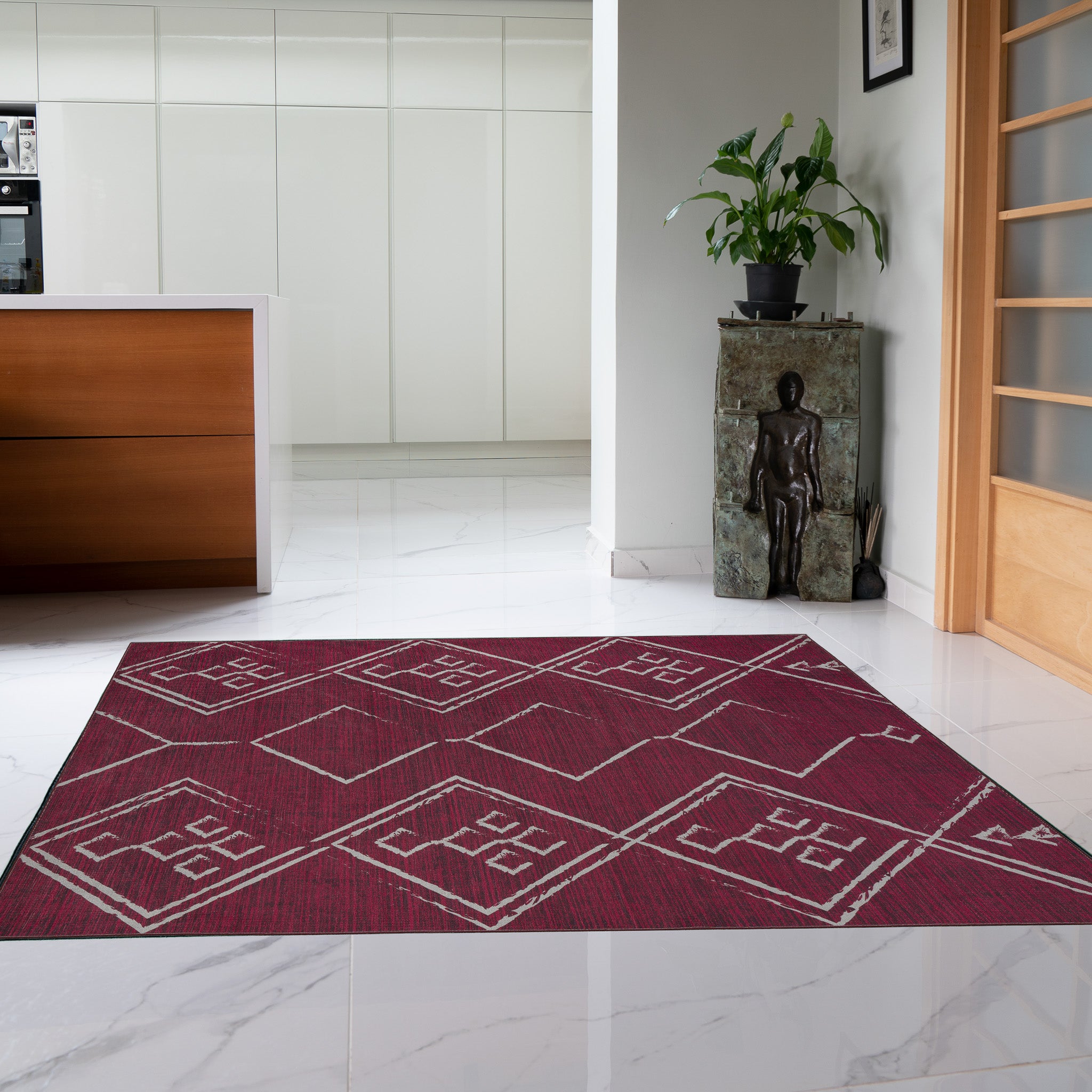 Aspen Burgundy Creme